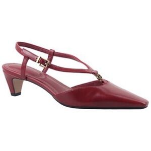 Giani Bernini Women's Burgundy Pointed-Toe Slingback Heels